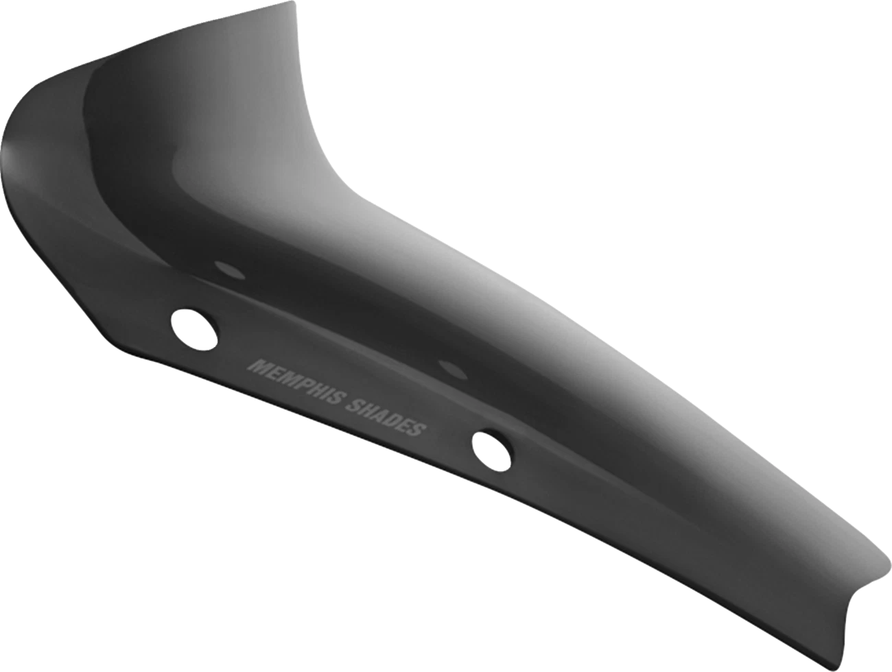 3" Spoiler Windshield for Harley FLHX (MEM88710) - Dark Black Smoke