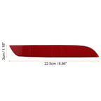 Pair Rear Bumper Reflector Strip Cover for BMW (63147182191)