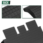 Set of 3 All Weather TPE Floor Mats for Tesla Model 3