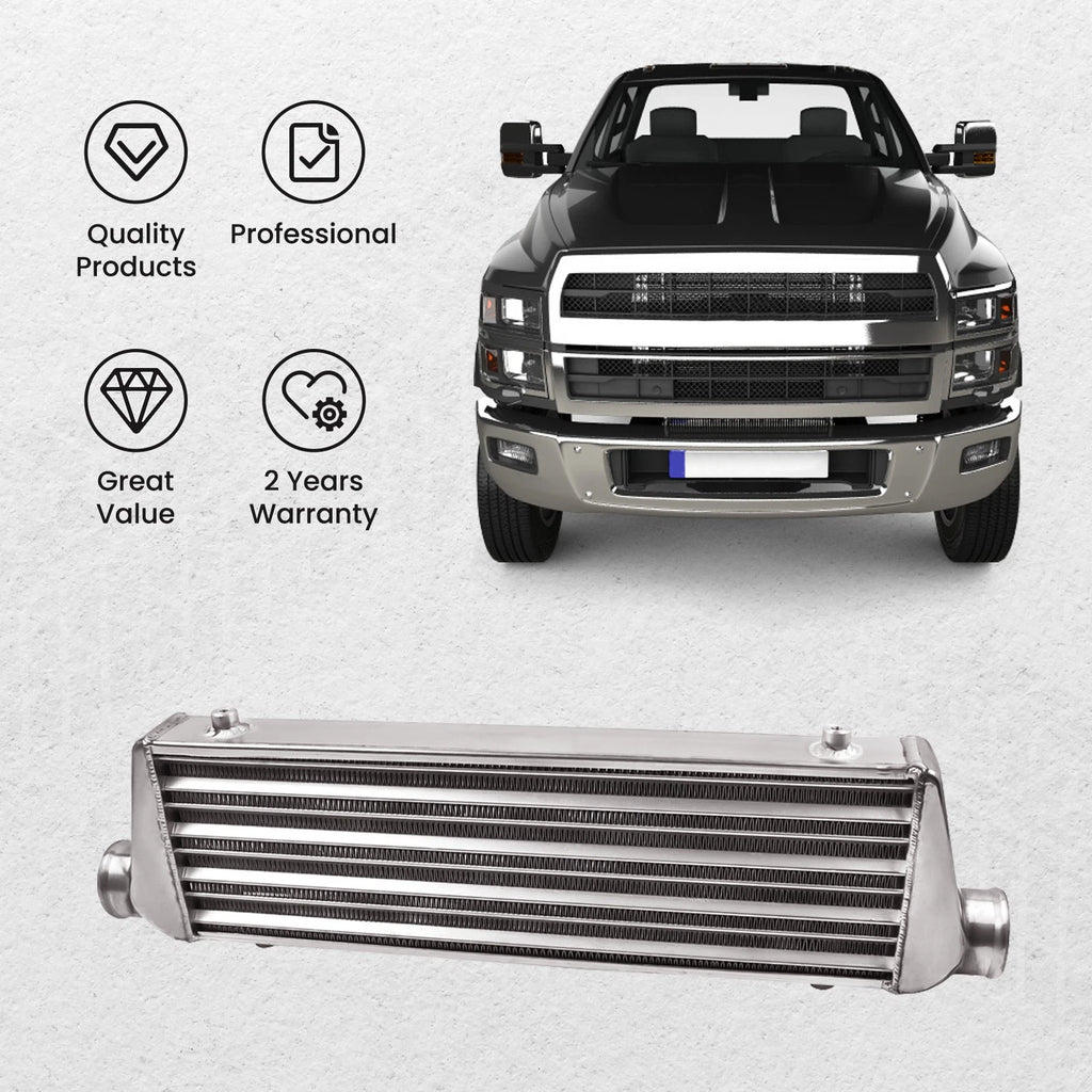 2.5" Universal Inlet & Outlet Tube & Fin Intercooler Piping Kit