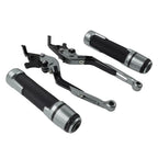 Titan Extendable Brake Clutch Levers Grips Set for BMW F900 F900R (2020-2023)