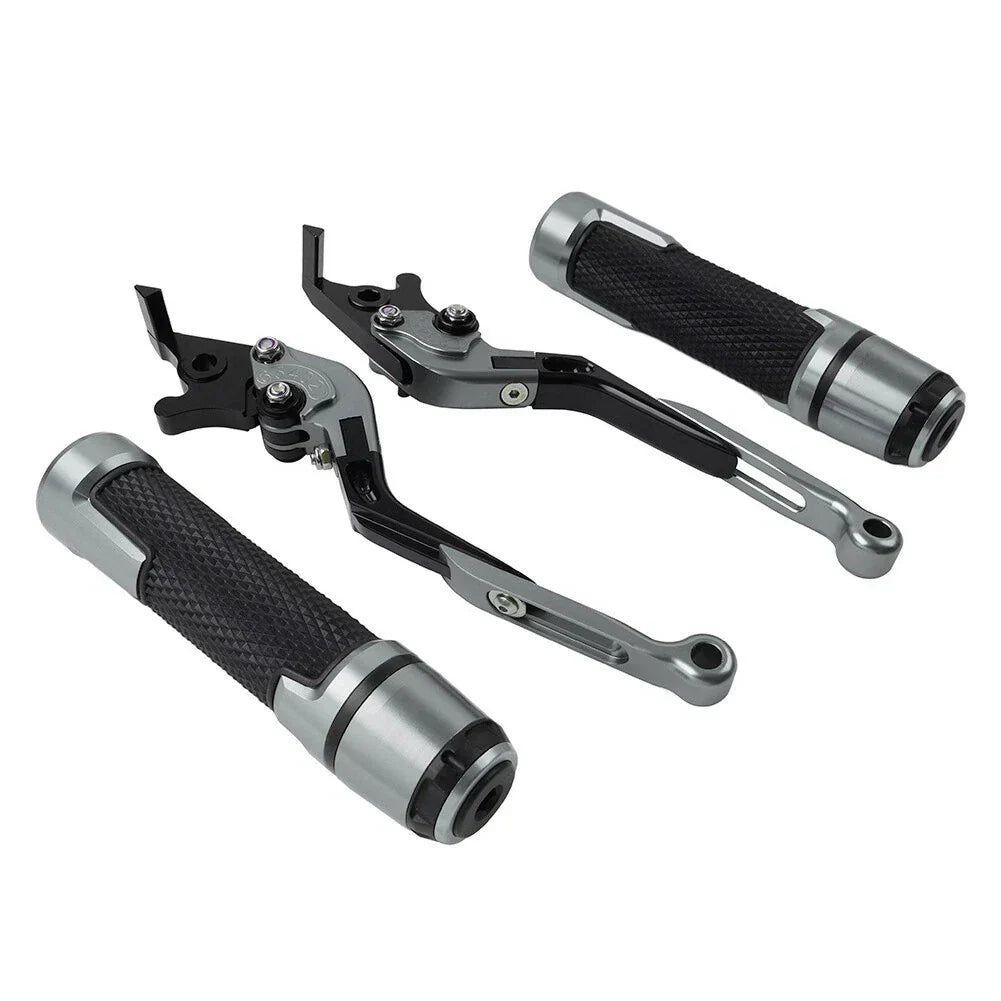 Titan Extendable Brake Clutch Levers Grips Set for BMW F900 F900R (2020-2023)