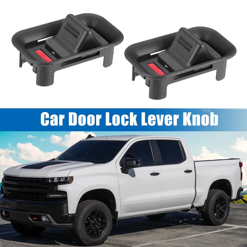 2X Door Lock Lever Knob Replacement for Chevy Suburban 1500/2500 (1999–2006)