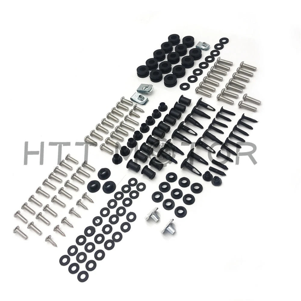 Complete Stainless Steel Screw Fairing Bolt Kit for Honda CBR600RR (2003–2004)