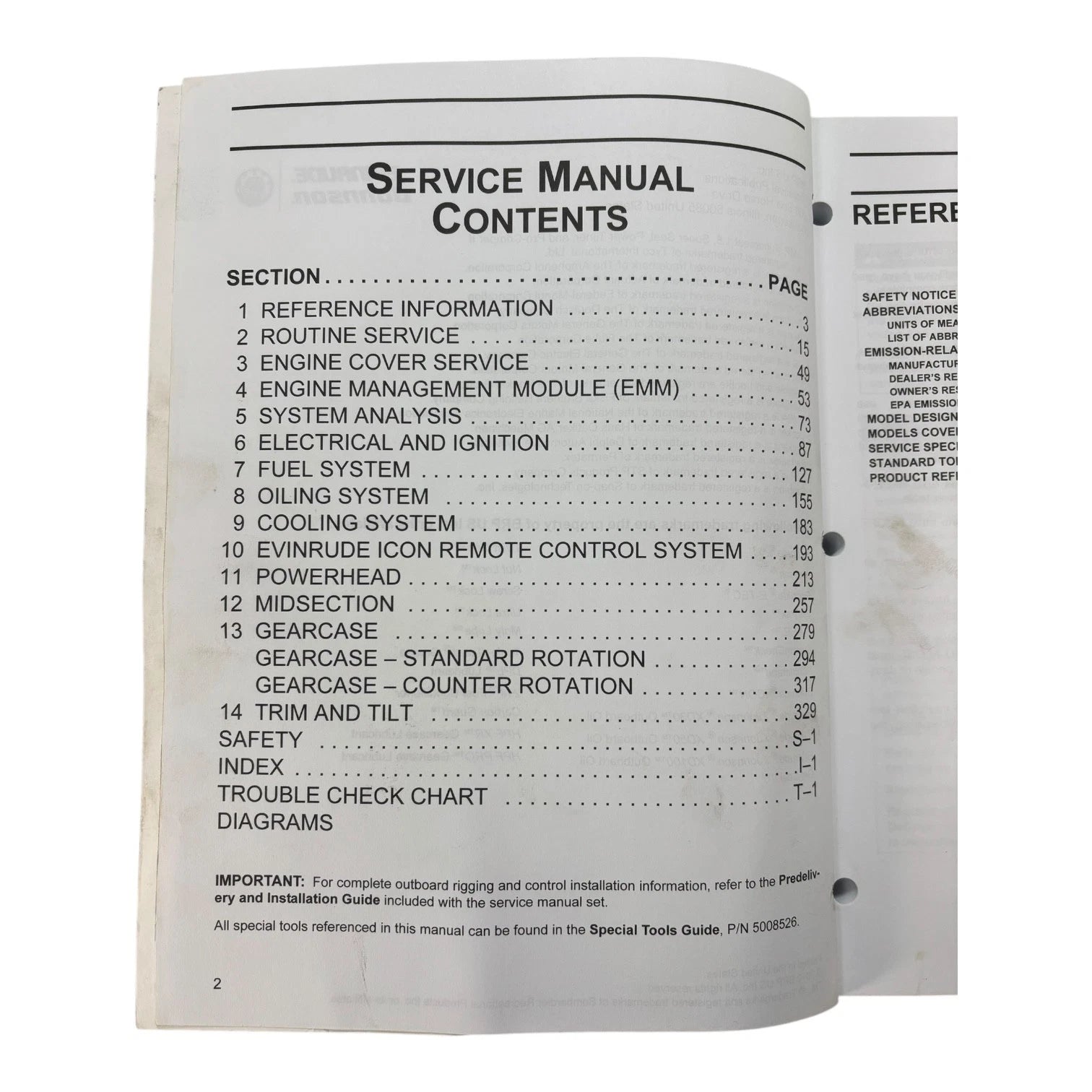 Evinrude E-TEC 5008334 Service Manual for 200/225/250/300 HP V6 (2011)