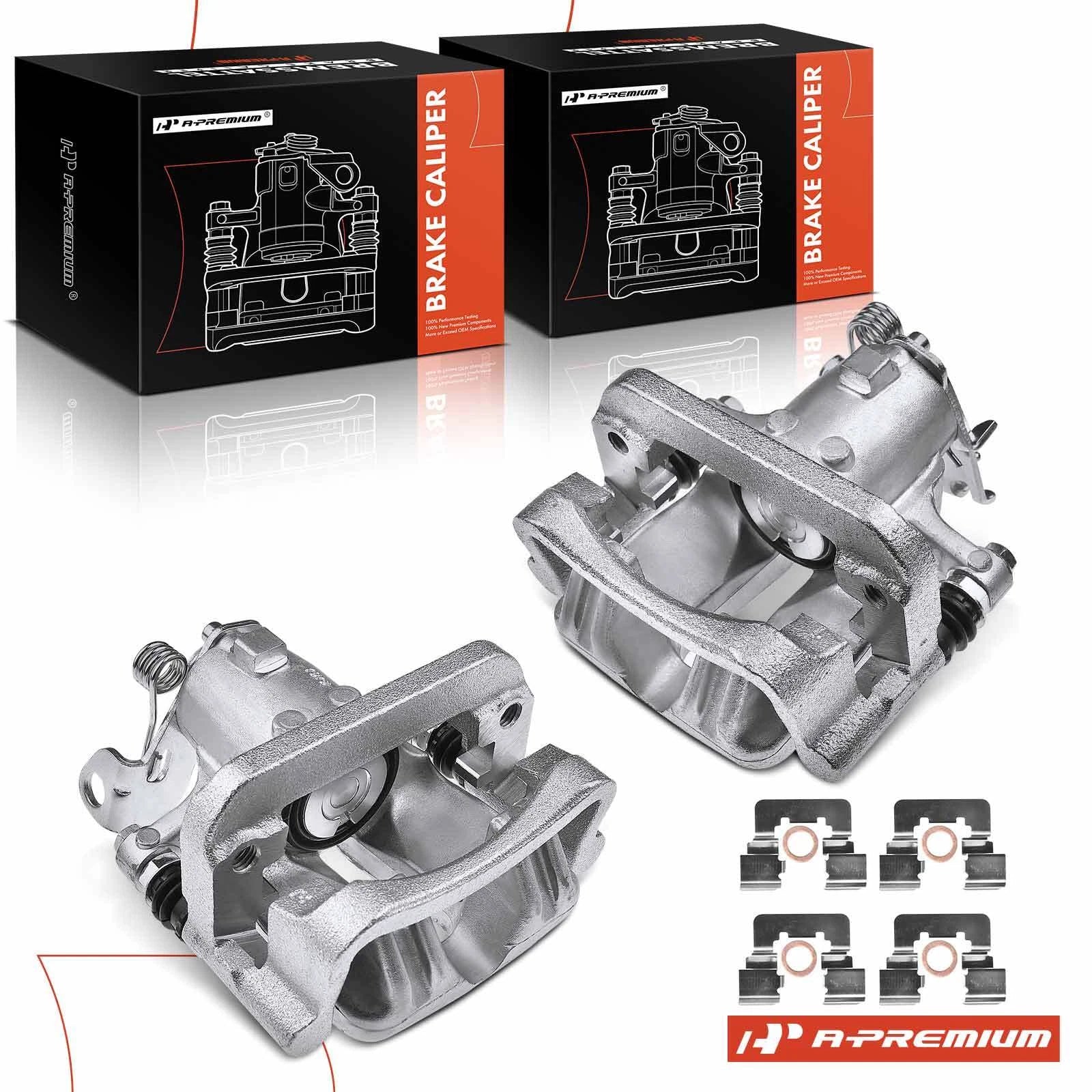 Pair Rear Brake Calipers for Chevrolet Malibu (2014â2015)