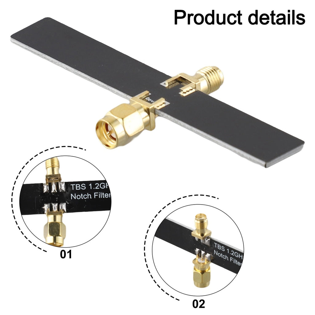 Notch Filter for 1-2 and 1-3GHz Systems