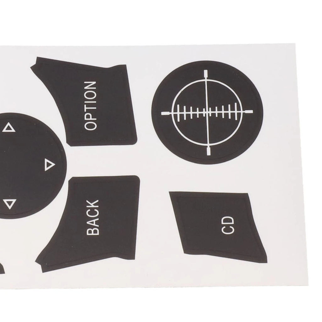 iDrive Button Repair Decal Sticker for BMW F30 F31 F34 E90 E92 E93 (2009–2015)