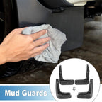 Set of 2 Front & Rear Mud Flap Splash Guards for Hyundai Sonata (2015–2016)