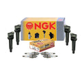 Set of 4 NGK Ignition Coils & 4 Spark Plugs for Hyundai Kia L4