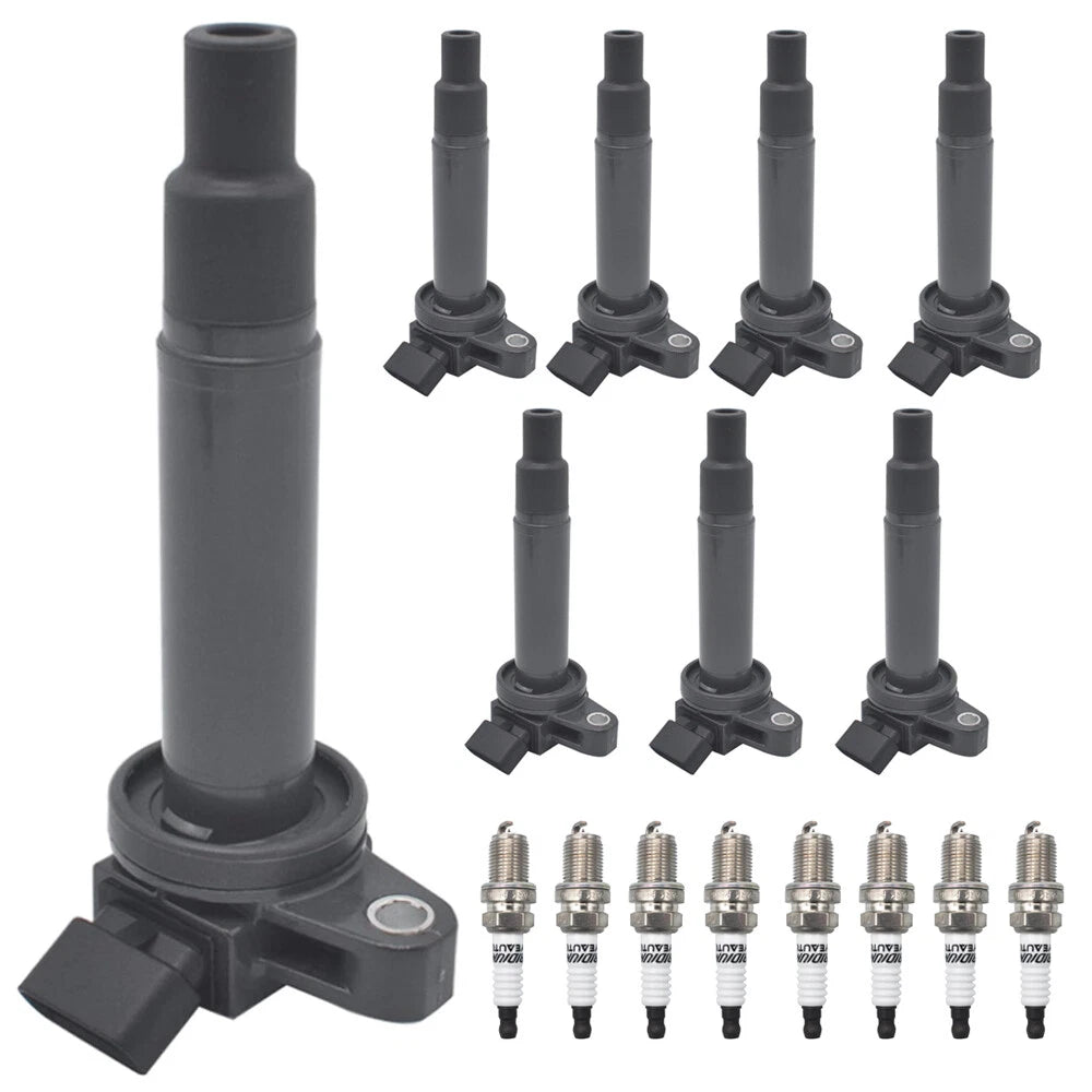 8X Ignition Coils & Iridium Spark Plugs for Toyota 4Runner, Lexus GS430 (2003–2009)