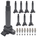 8X Ignition Coils & Iridium Spark Plugs for Toyota 4Runner, Lexus GS430 (2003–2009)