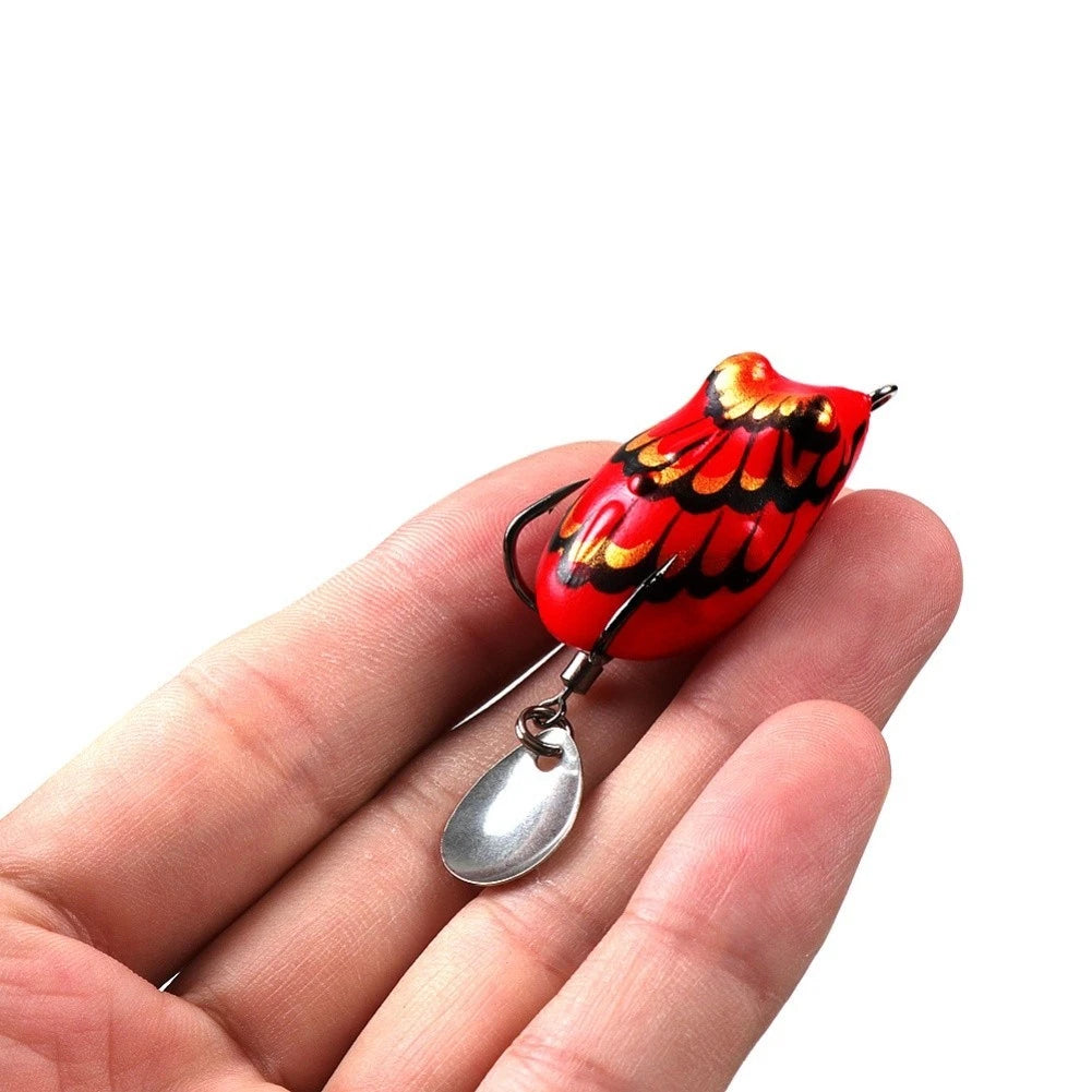 Topwater Frog Lure 4cm 5g for Bass Snakehead Fishing (7 Colors)