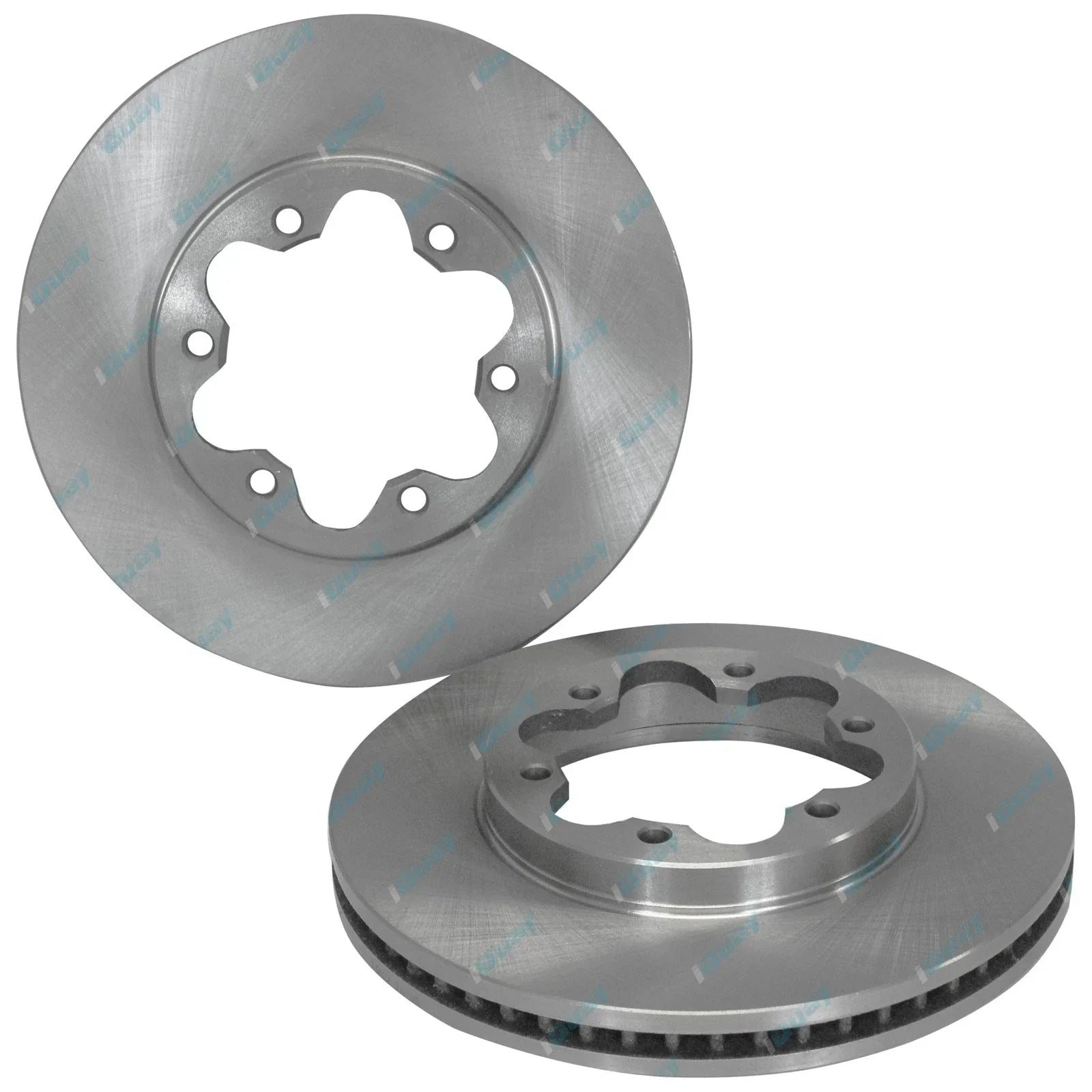 2 Front Disc Brake Rotors for Hiace TRH201 TRH221 TRH223 05~12 2.7L Petrol Van