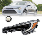 LED Headlight Assembly Left Driver for Toyota Corolla SE XLE XSE (2023–2024)