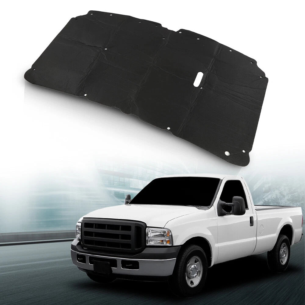 Hood Insulation Pad for Ford F250 F350 F450 Super Duty Excursion (1999–2007)