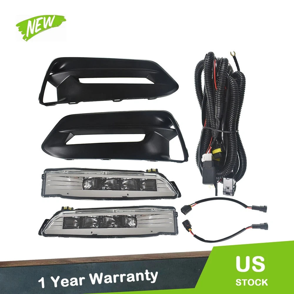 Set of 2 Fog Light Assemblies for Honda Accord (2018–2019)