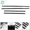 Set of 4 Weatherstrip Window Moulding Trim Seals for Honda Civic (2012–2015)