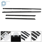 Set of 4 Weatherstrip Window Moulding Trim Seals for Honda Civic (2012–2015)