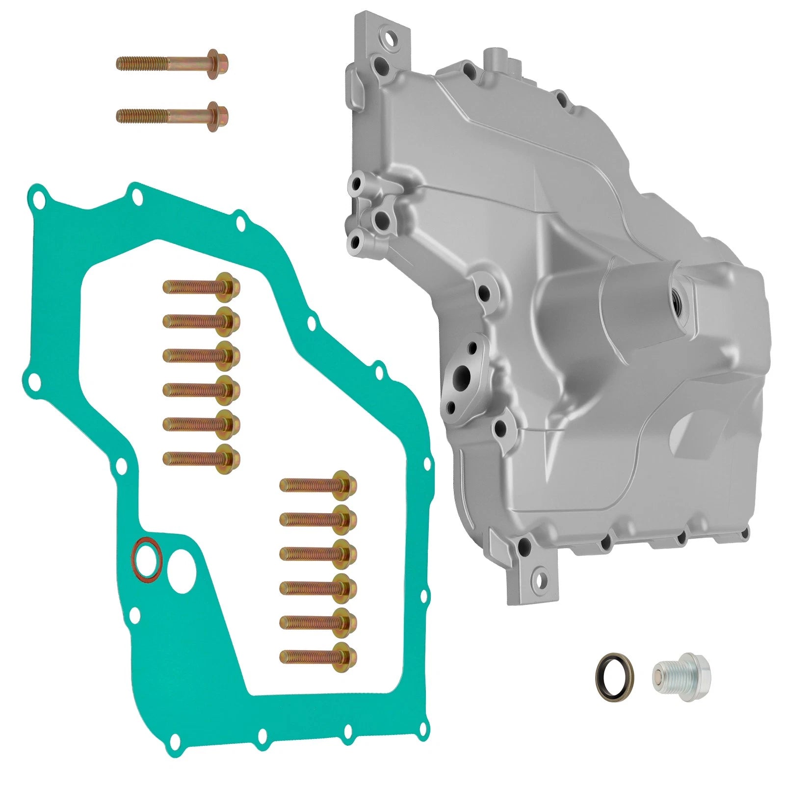Oil Pan & Gasket & Drain Plug & O-Ring for Suzuki B-King 1300 (2008)