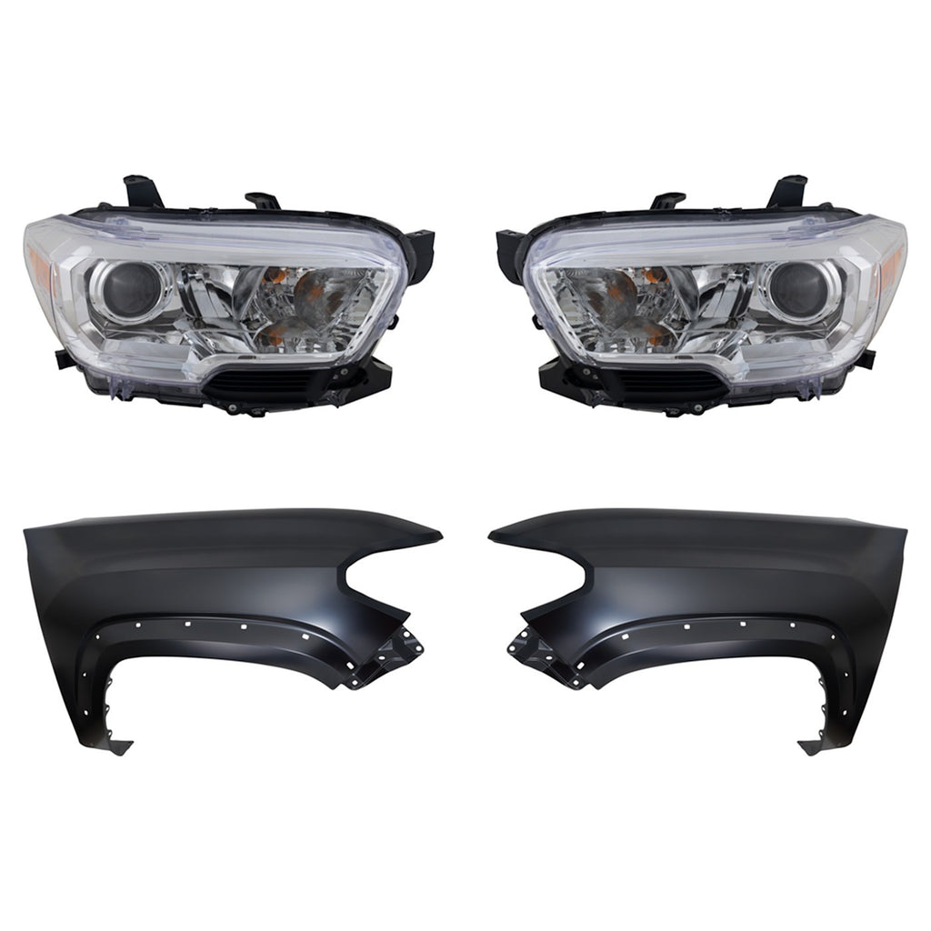 Fender Kit for Toyota Tacoma (2019–2023) Front Left & Right Steel