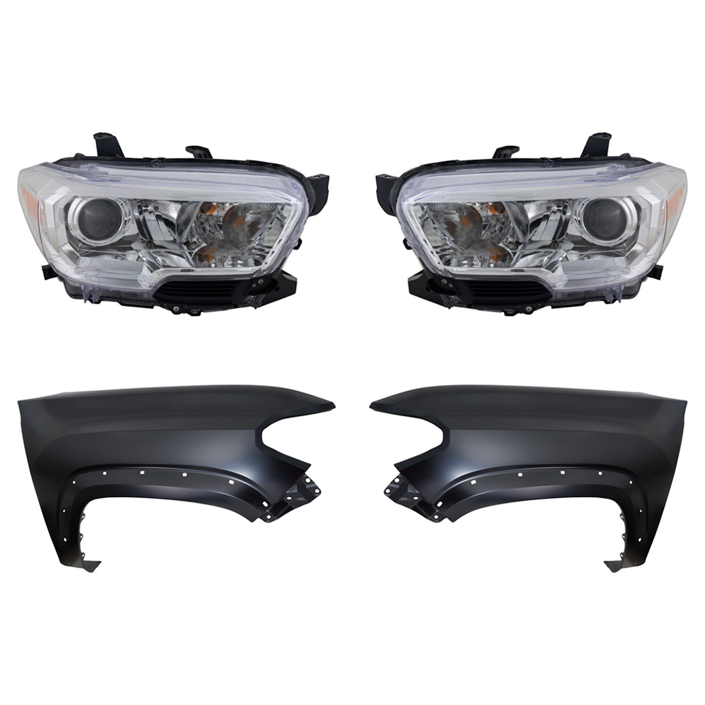 Fender Kit for Toyota Tacoma (2019–2023) Front Left & Right Steel