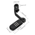 Passenger Footboard & Highway Footpeg Pegs for Harley Road Glide (93-25)