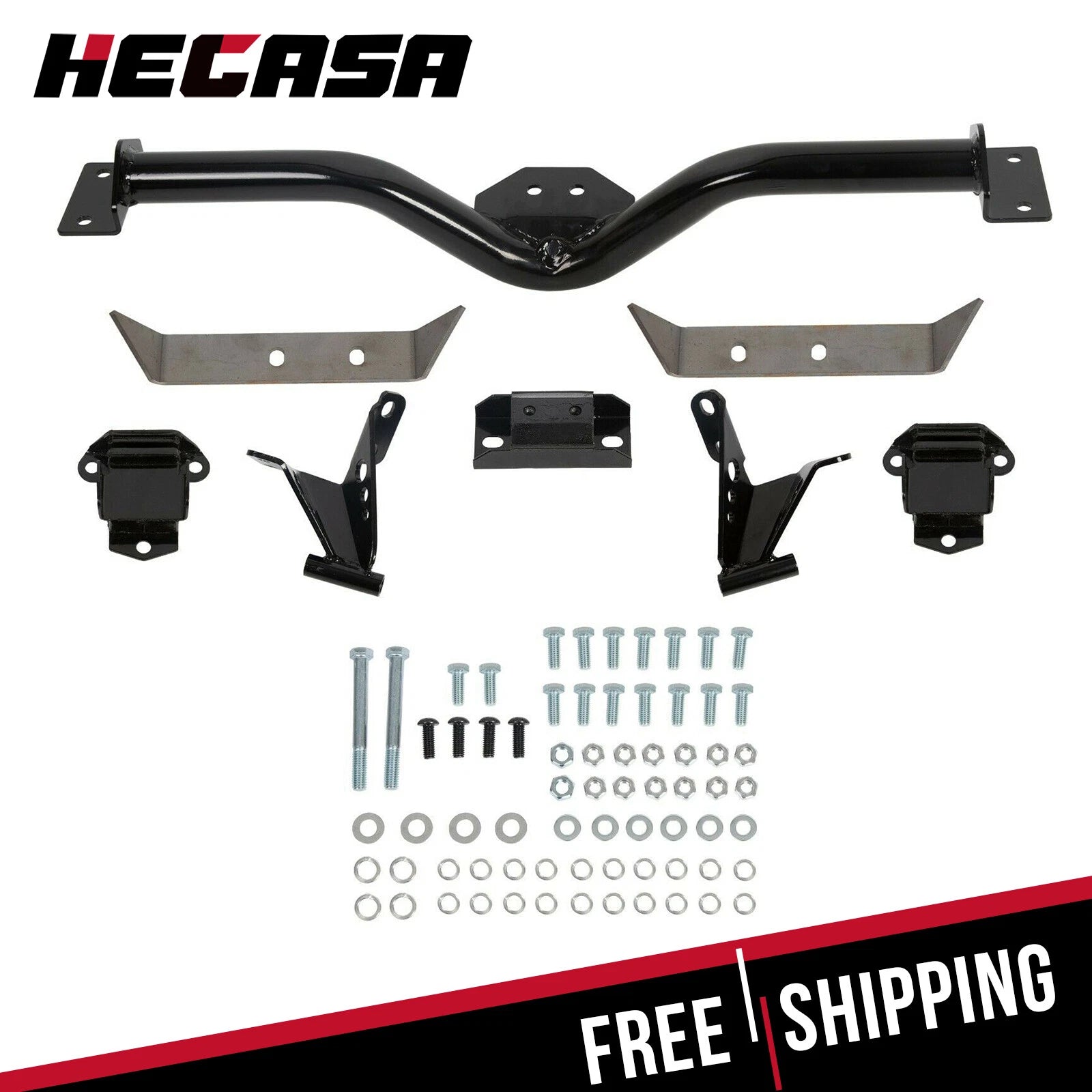 Engine Transmission Mount Kit for Chevy 210/150/Belair/Nomad (1955-1957)