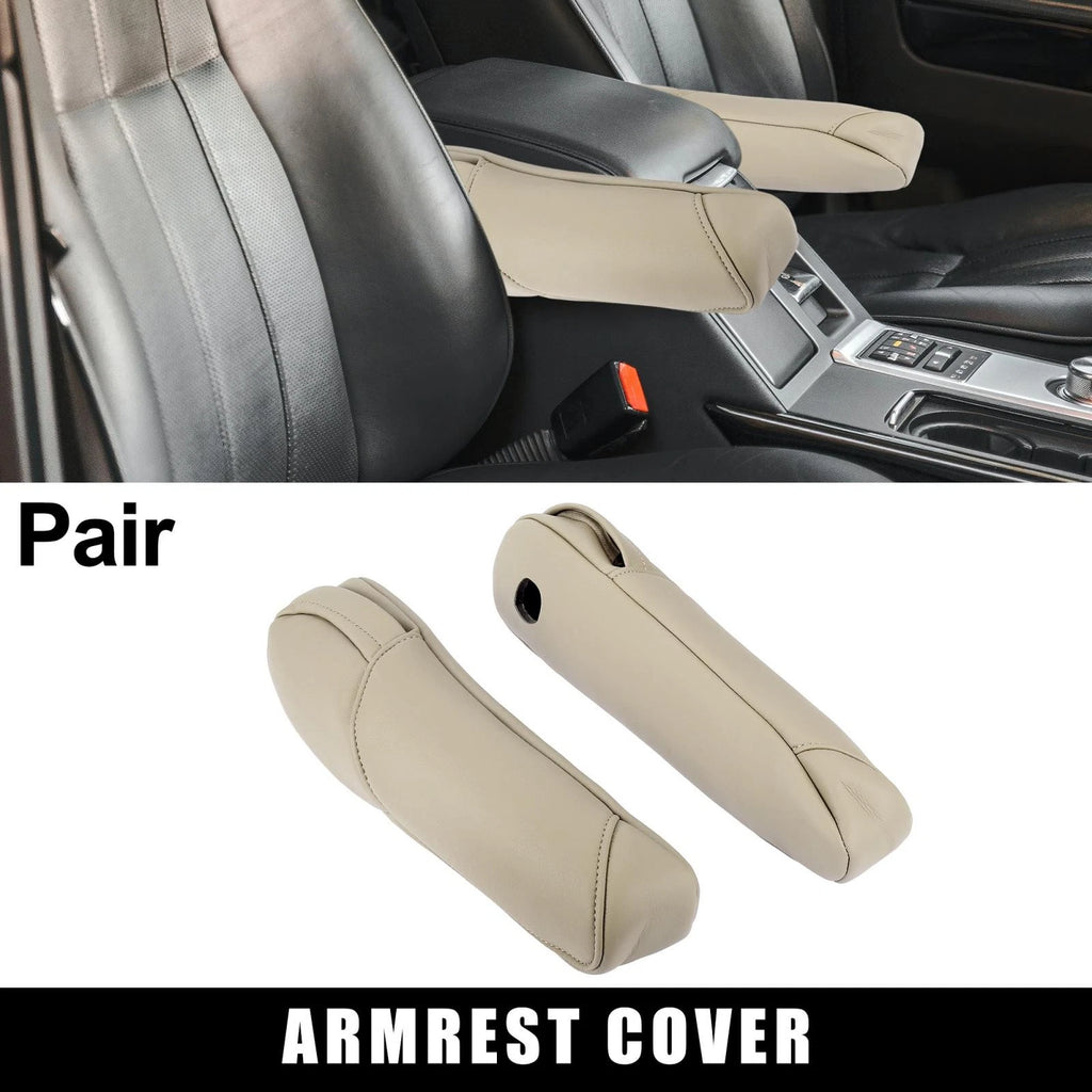 Pair Microfiber Leather Armrest Covers for Honda CR-V (2007–2009)