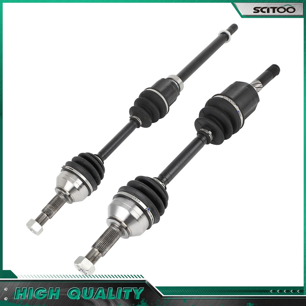 2X CV Axle Assembly for Nissan Rogue (2008–2013) L4 2.5L AWD
