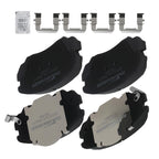 Set of 4 Front Ceramic Brake Pads for Buick Cascada (2016–2019) Regal (2011–2017)