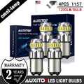 Set of 4 LED Back Up Reverse Lights for Vehicles (6500K)