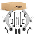 Set of 12 Steering Suspension Kit Front Lower Control Arm for Nissan Maxima (2009–2014)