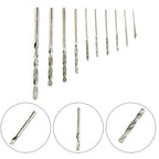 Set of 10 Precision Needle Drilling Bits for Gemstones and Cobblestone