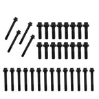 34pc Head Bolt Set for Chevy SBC 350/283/302/305/307/327/383/400 (1960–2002)