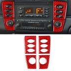 4X Radio Control Switch Panel Cover Trim for Porsche Boxster 996 (1998–2004)