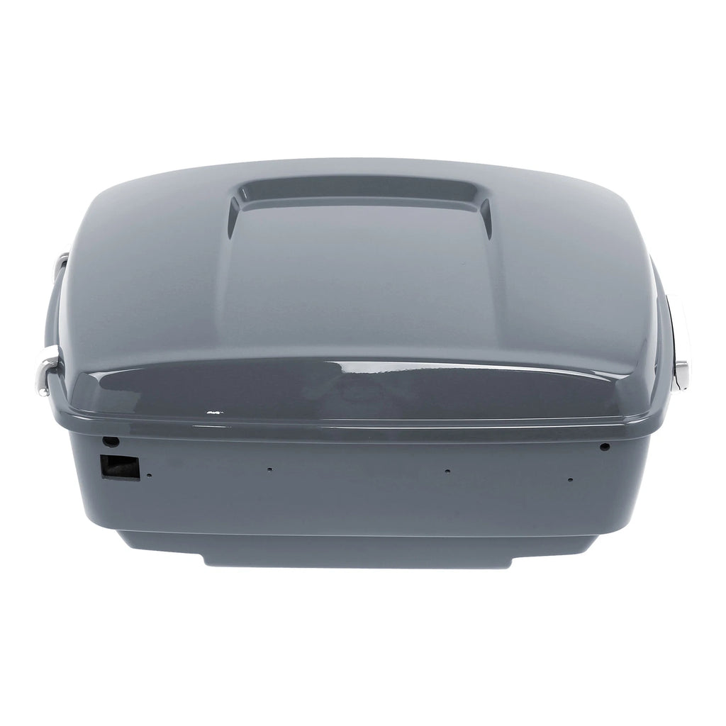 Trunk Backrest Mount Rack for Harley Street Glide (2014–2023) Gunship Gray