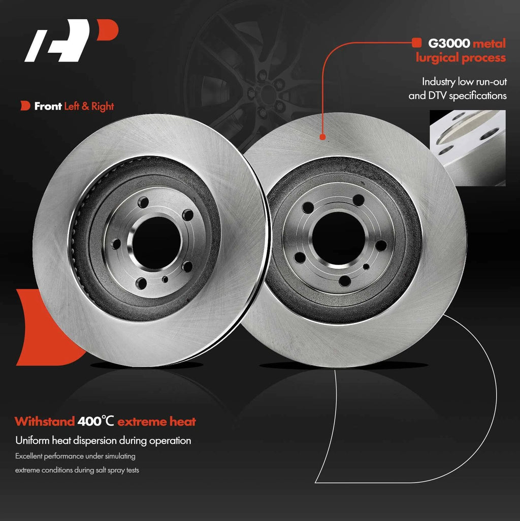 Front Disc Brake Rotors for Chevrolet Impala, Buick LaCrosse (2012–2013)