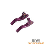Purple Hand Brake Clutch Levers for Harley Electra Glide (2009-2023)