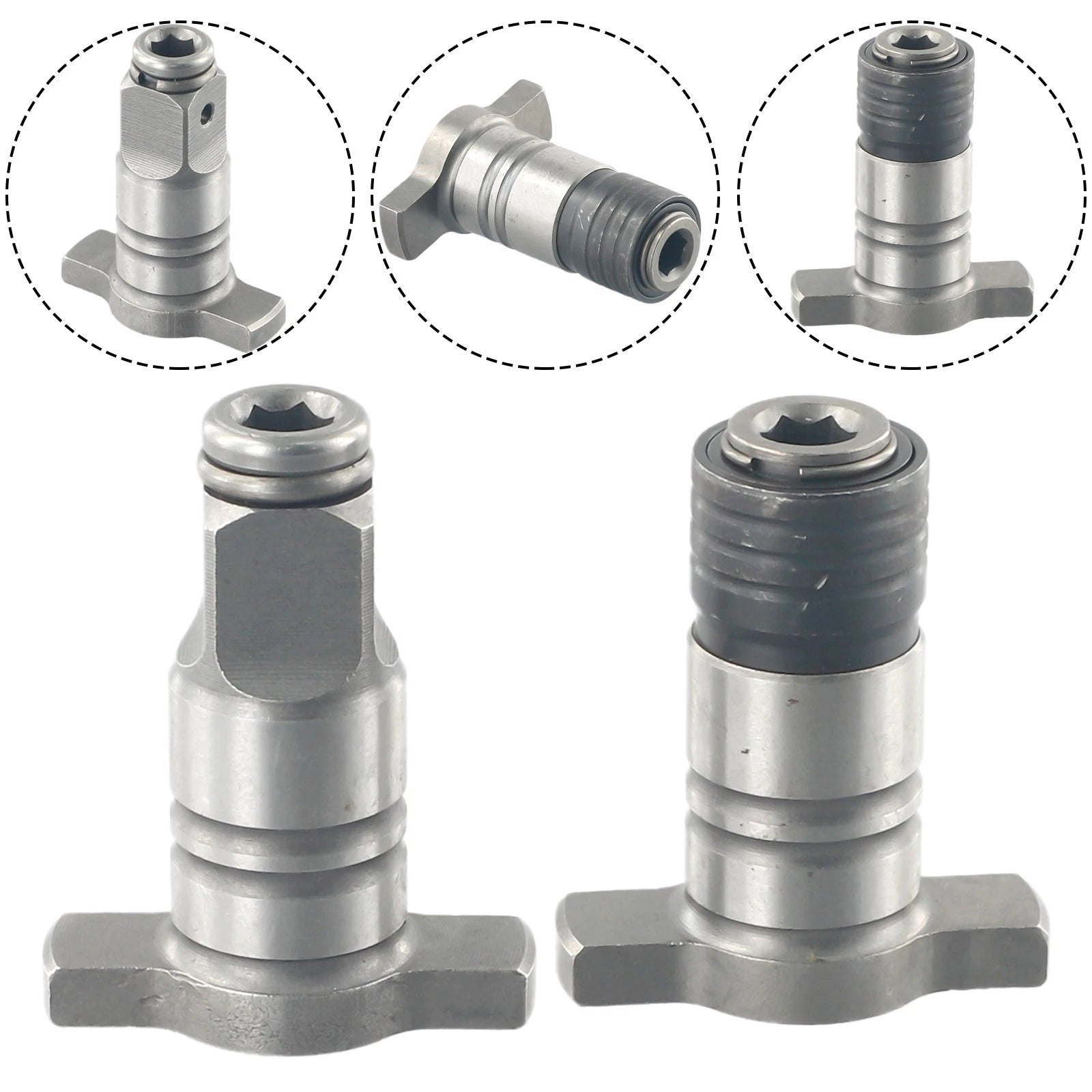 2X 1/4" Hex Adapter for Electric Brushless Impact Wrench (18V)