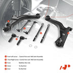 Set of 8 Front Control Arms with Ball Joints for Ford Escape