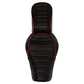 Driver & Passenger Seats for Harley Iron 883 XL883N (2016-2022) Black Red