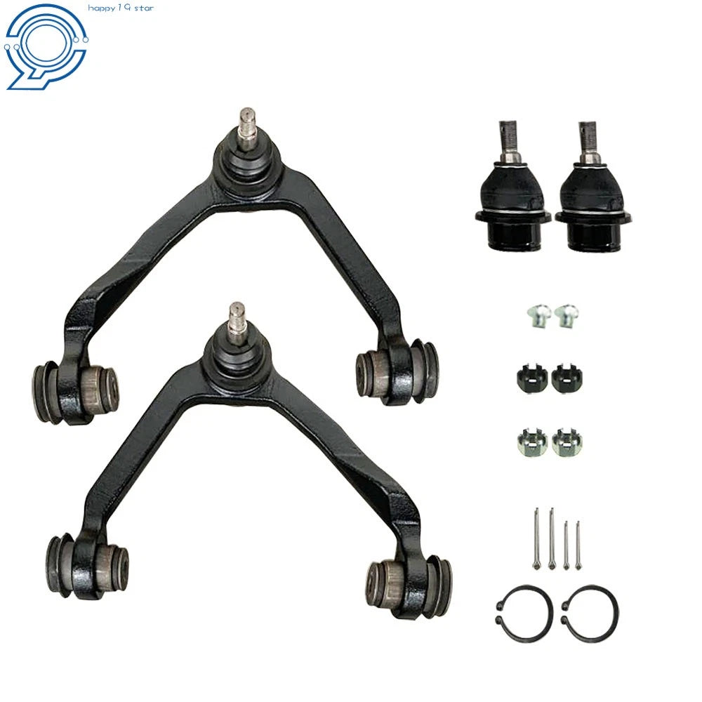 Set of 4 Front Upper Control Arm Ball Joints for Ford F-250 (1997–1999)