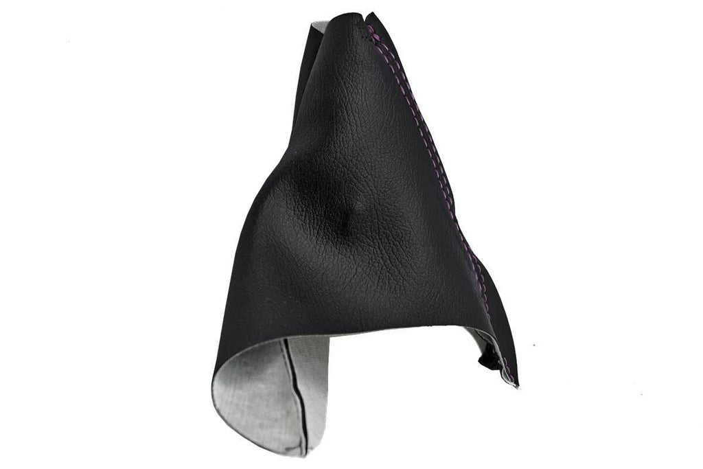Emergency Brake Boot Cover Leather for BMW E90 (2005–2013) Purple Stitch