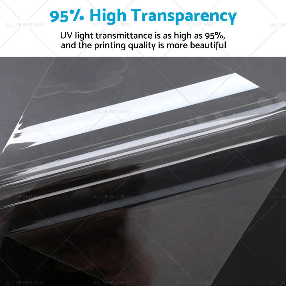 5PCS FEP Film Sheets for Anycubic Resin 3D Printer (200x140mm)