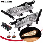 Set of 2 Bumper Fog Lights for Kia Optima (2011–2013)