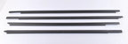Set of 4 Weatherstrip Window Belt Outer for Dodge Ram 1500 2500 3500 4500 (2002–2023)