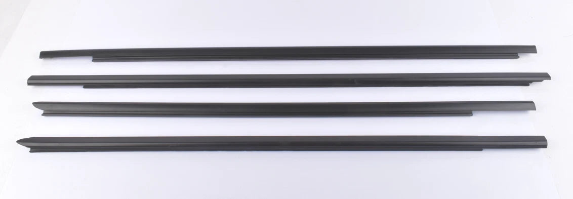 Set of 4 Weatherstrip Window Belt Outer for Dodge Ram 1500 2500 3500 4500 (2002–2023)