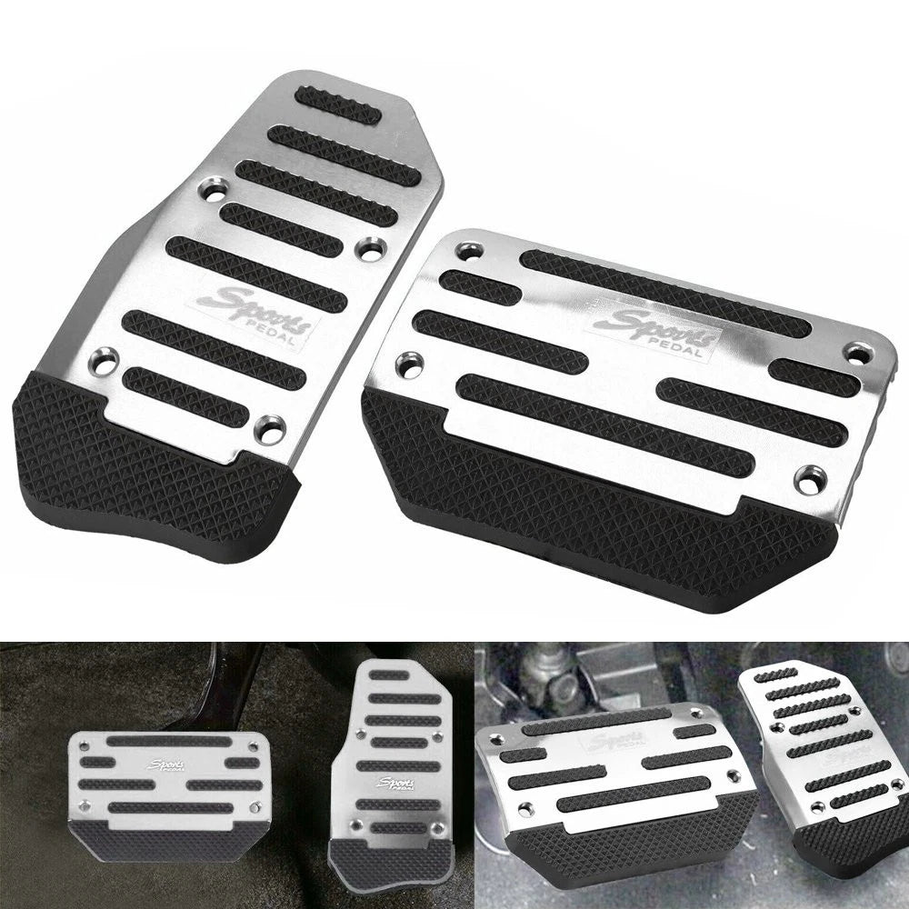 2X Non-Slip Automatic Brake Gas Pedal Foot Pad Cover Universal Accessories