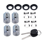 Door Lock Cylinders w/ Keys for Chevy GMC Express Savana 1500 2500 3500 (2001–2010)